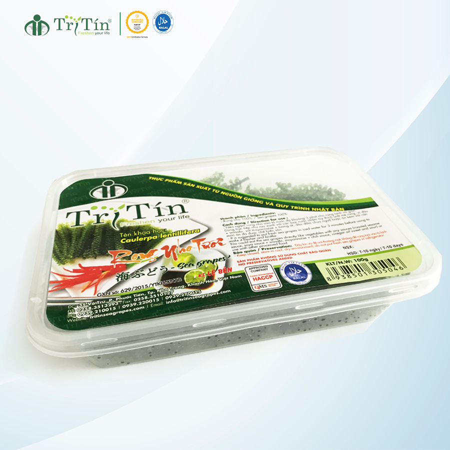 RONG NHO TƯƠI TRÍ TÍN - HỘP 100g