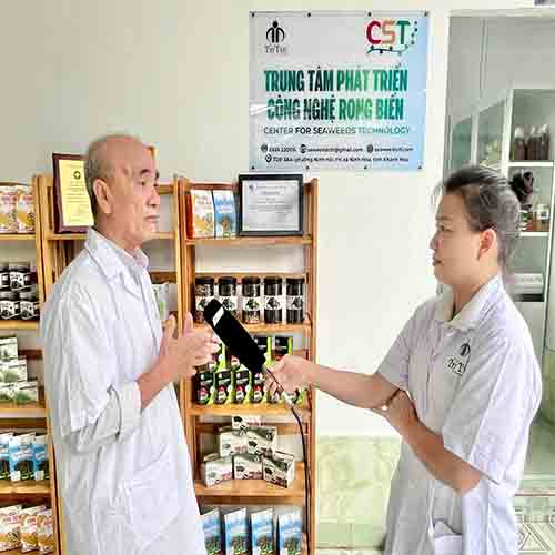 KTV GHI NHẬN HÀNH TRÌNH PHÁT TRIỂN CỦA RONG BIỂN TRÍ TÍN