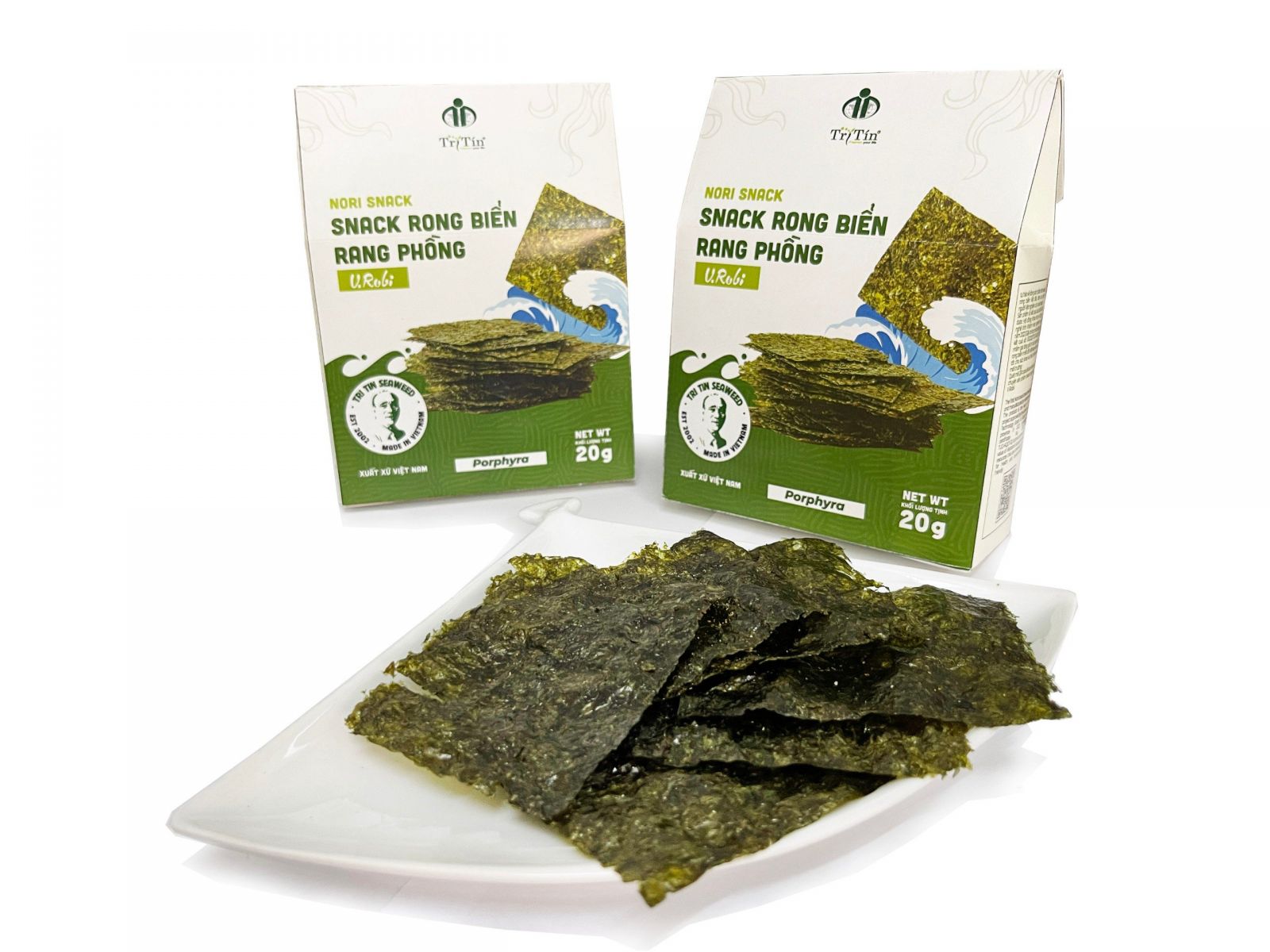 snack rong biển rang phồng