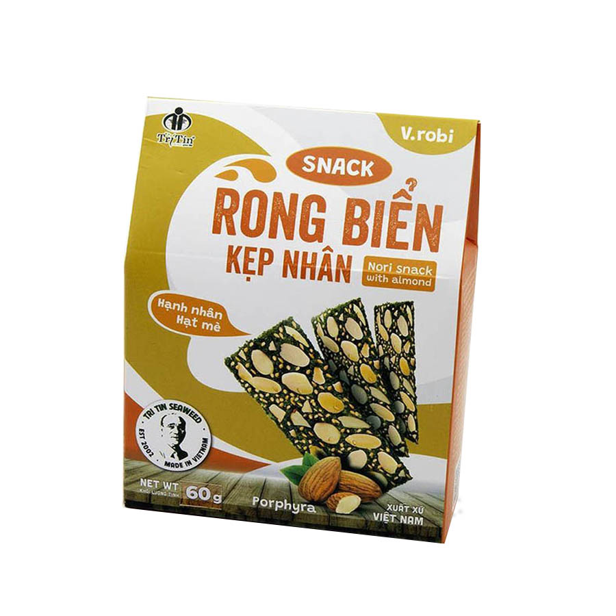 6 Snack rong biển kẹp nhân 
