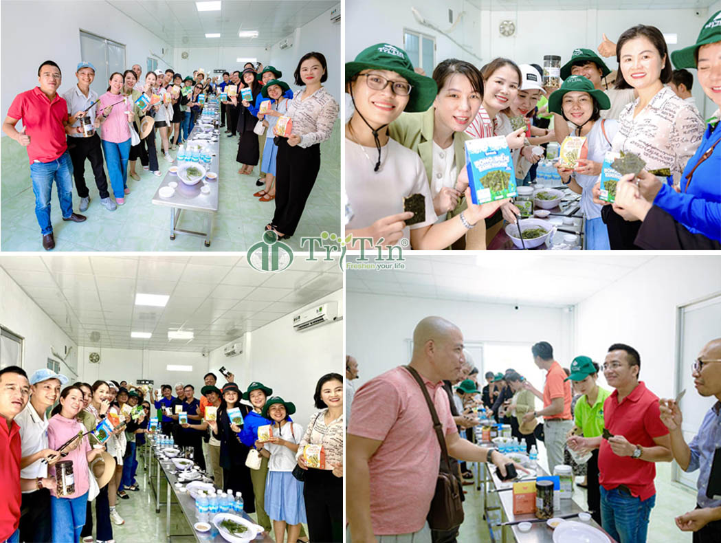 Thưởng thức rong biển