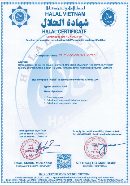 chứng nhận halal eng